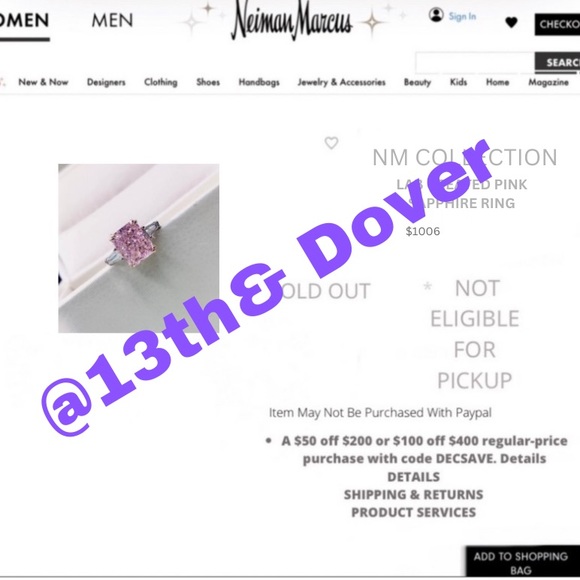 2ct Radiant Pink Sapphire Ring - Picture 17 of 17